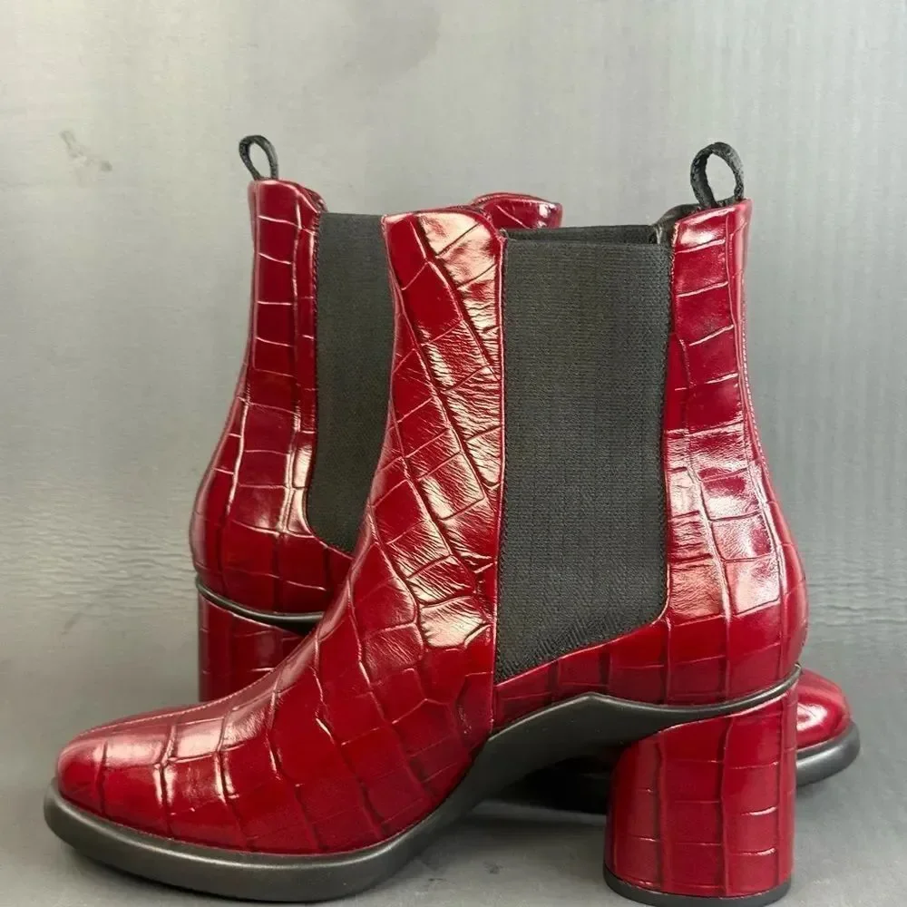 ECCO Sculpted LX 55 Brick boot shoes women’s size 8-8.5